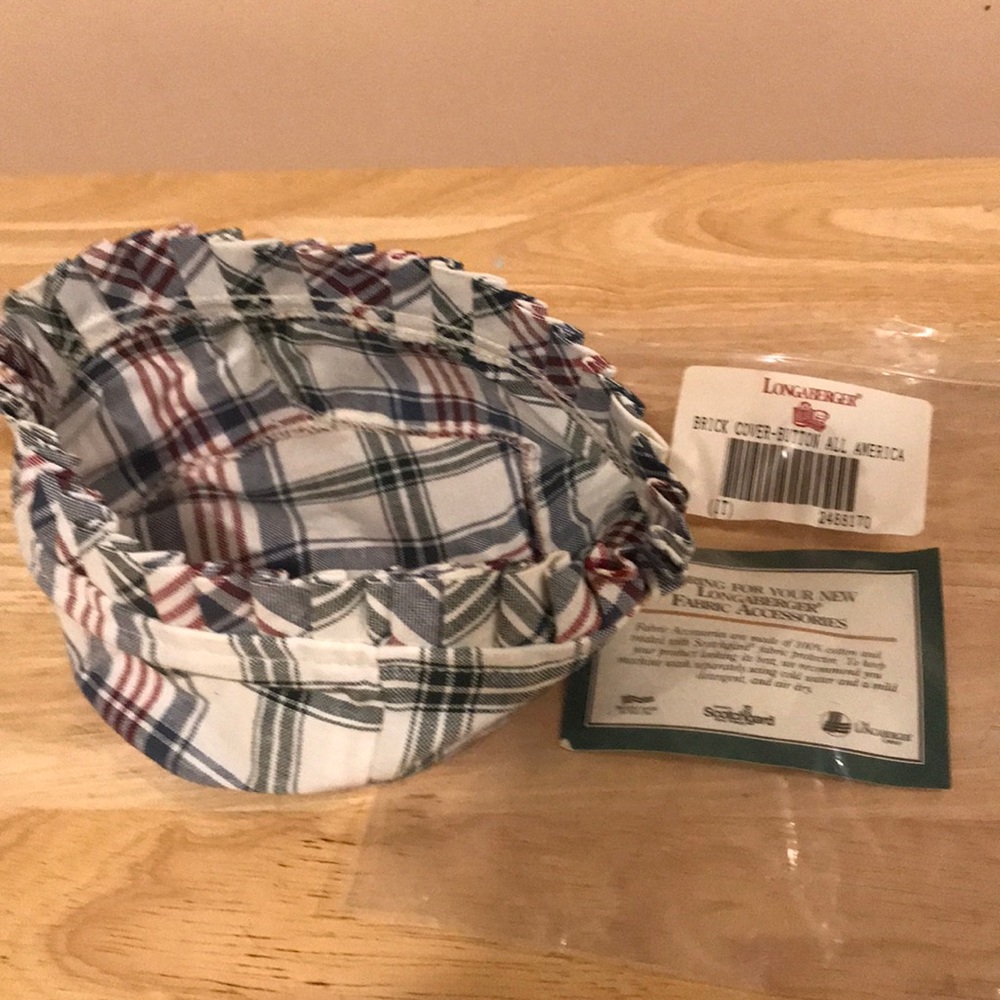 Longaberger button brick cover